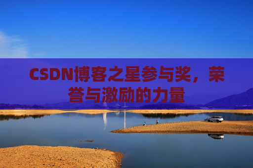 CSDN博客之星参与奖，荣誉与激励的力量